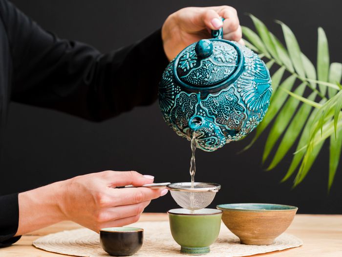 service a the chinois porcelaine