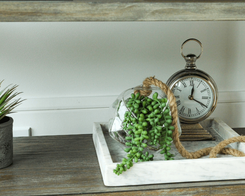 horloge etagere