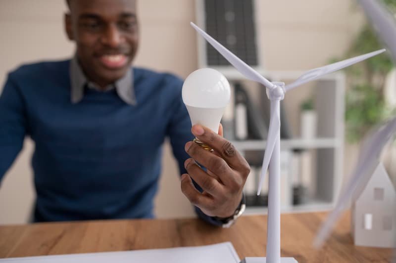 Un spécialiste de l'éolienne