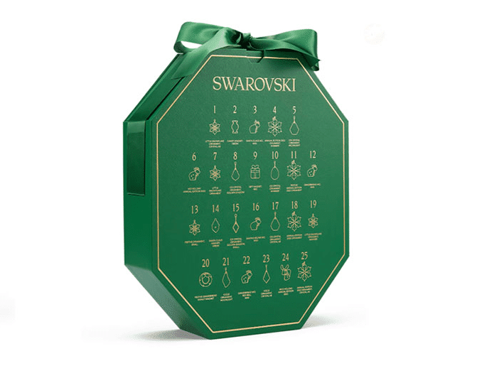 calendrier de l'avent bijoux swarovski