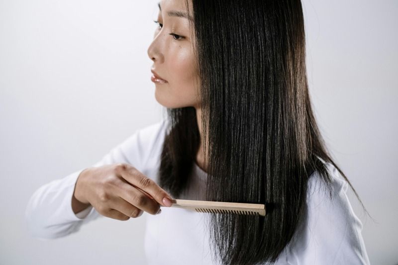 cheveux gras