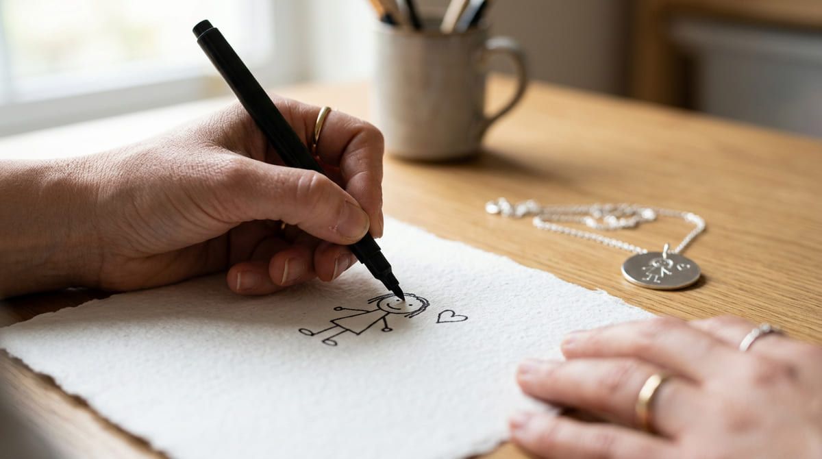 Son dessin en bijou personnalisé