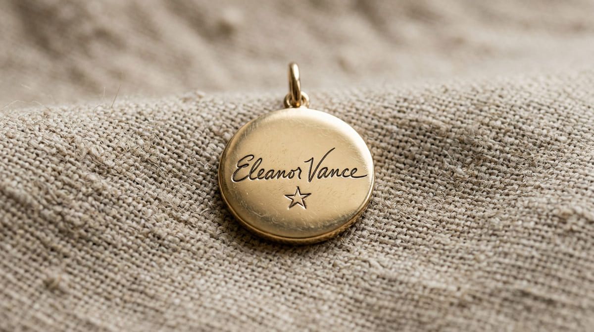 Pendentif personnalisé à partir d'un dessin